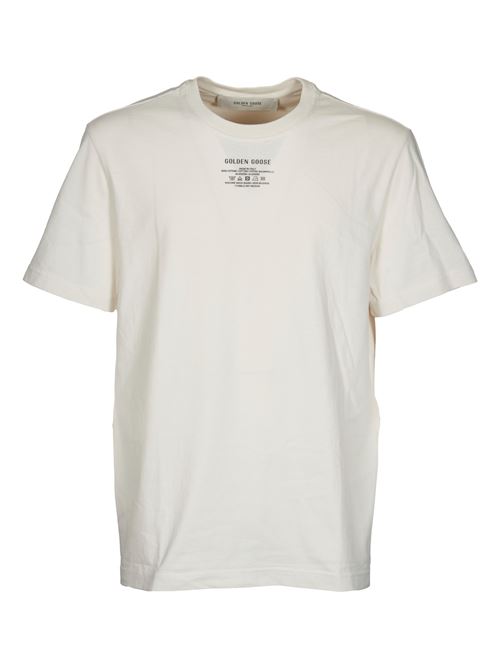 t-shirt uomo girocollo GOLDEN GOOSE | GMP01220P00188111421